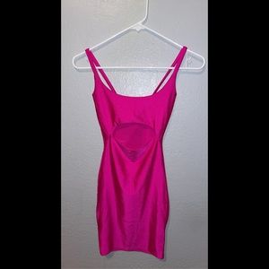 Cut to the chase mini dress.